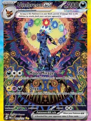 Umbreon ex - SV Prismatic Evolutions Holofoil