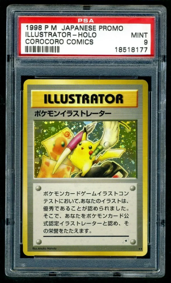 Pikachu Illustrator PSA 10: The unmatched number 1