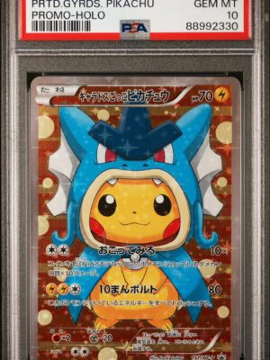 PSA 10 Gyarados Poncho Pikachu🌊⚡️